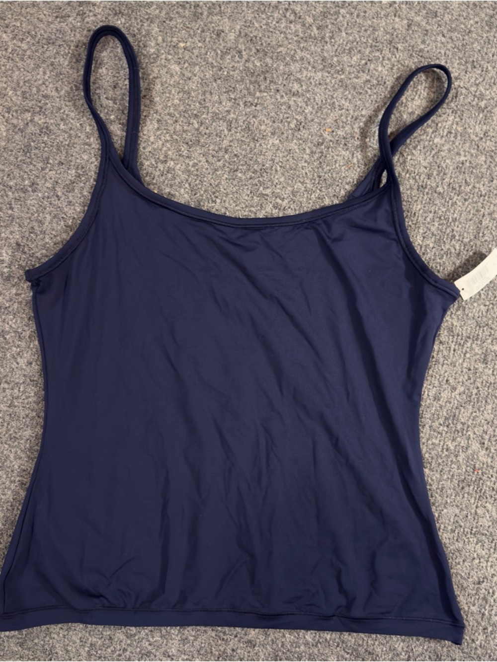 GAP Navy Blue Second Skin Tank NWT Size Large